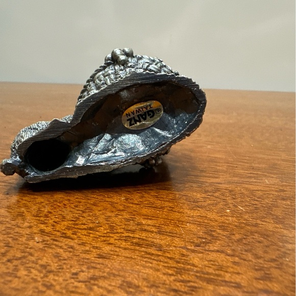 Ganz Pewter Basket and Bunny Candlestick‎ Holder Vintage Easter - Picture 7 of 7